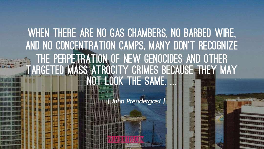 Holocaust Gas Chambers quotes by John Prendergast