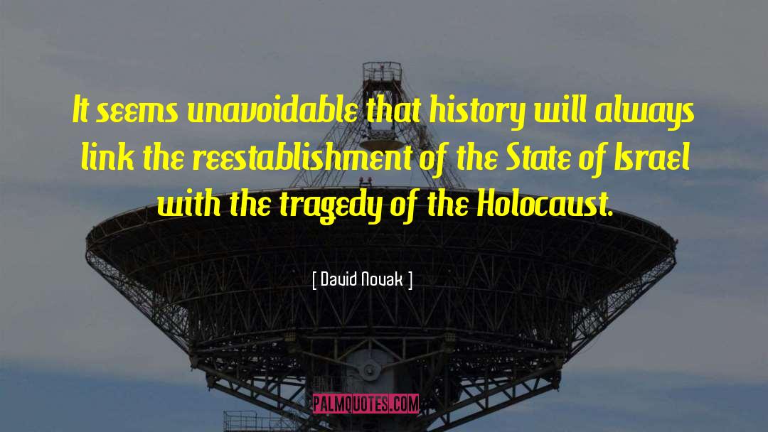 Holocaust History quotes by David Novak