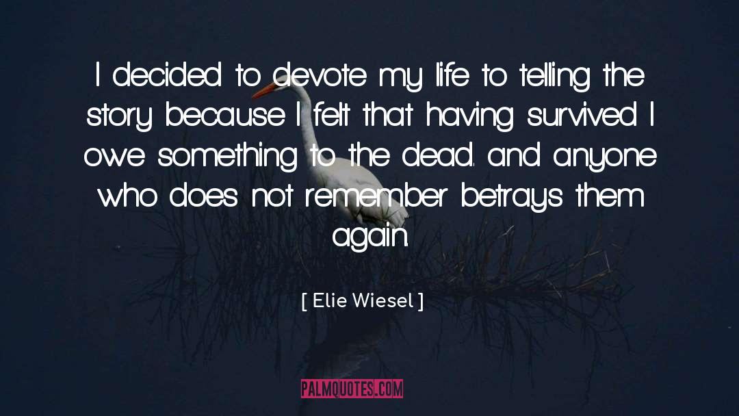 Holocaust Literature quotes by Elie Wiesel