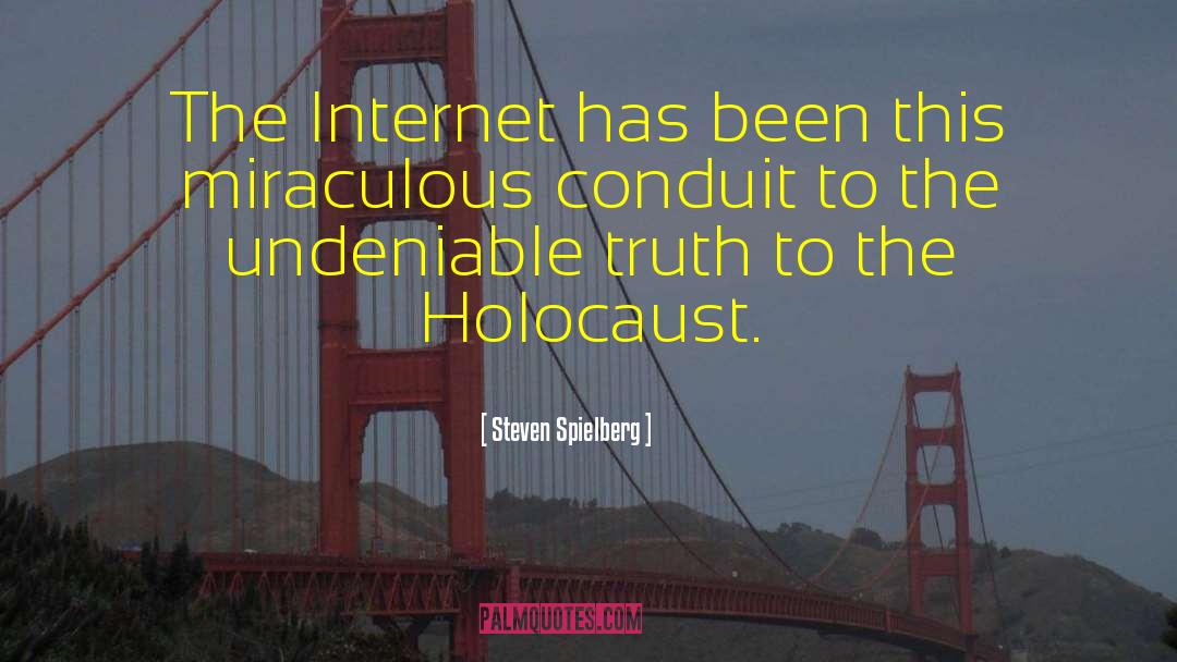 Holocaust Survivor quotes by Steven Spielberg