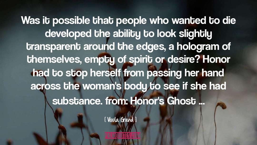 Hologram quotes by Voula Grand