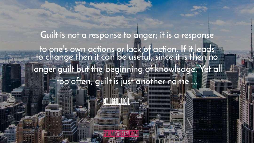 Holy Anger quotes by Audre Lorde