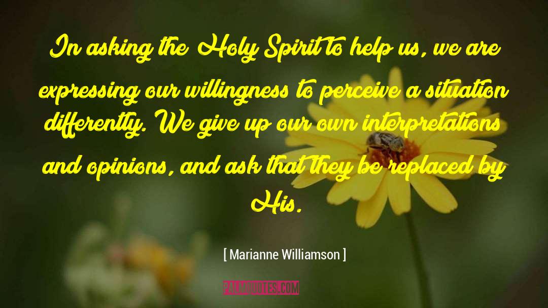Holy Bat quotes by Marianne Williamson