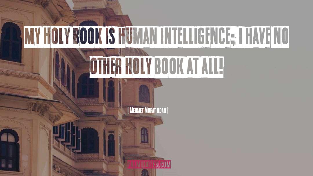 Holy Book quotes by Mehmet Murat Ildan