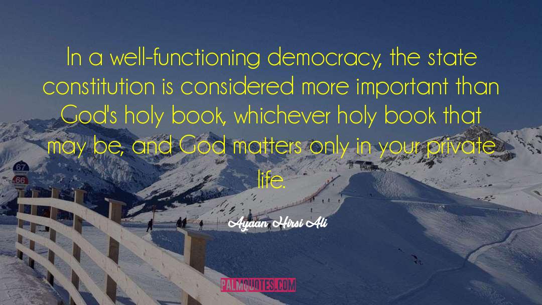 Holy Books quotes by Ayaan Hirsi Ali