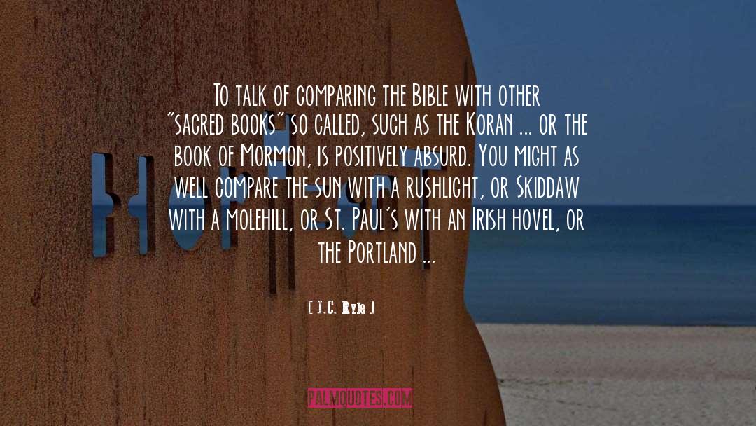 Holy Books quotes by J.C. Ryle