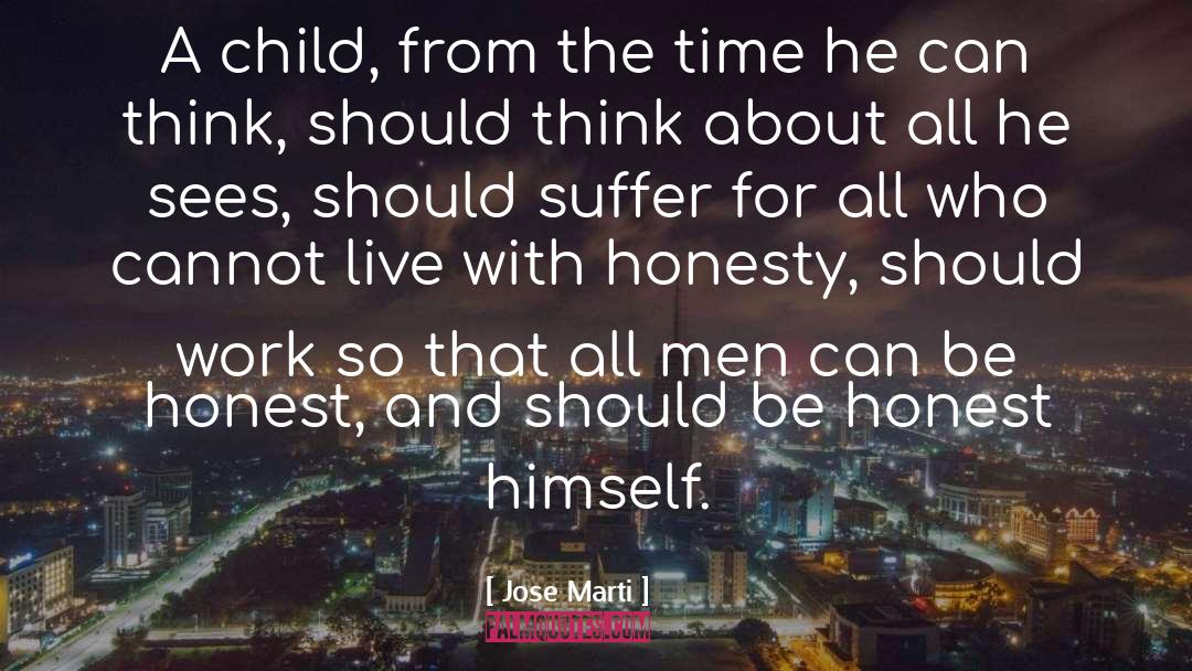 Holy Child quotes by Jose Marti