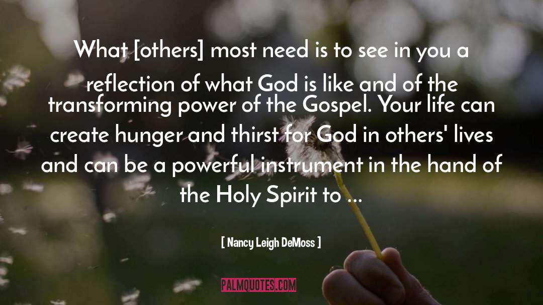 Holy Communion quotes by Nancy Leigh DeMoss