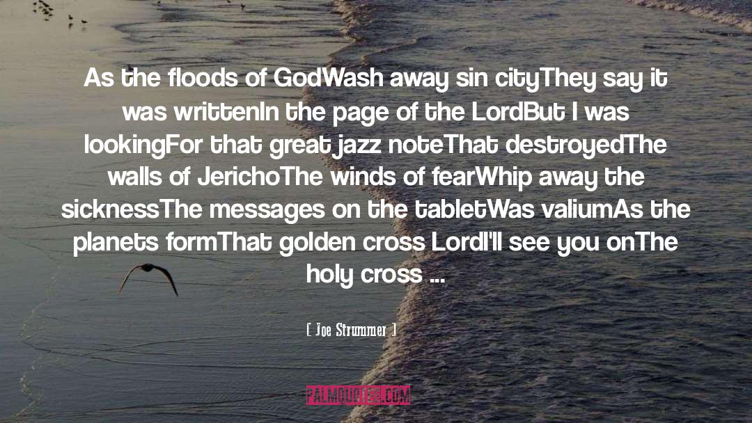 Holy Cross quotes by Joe Strummer