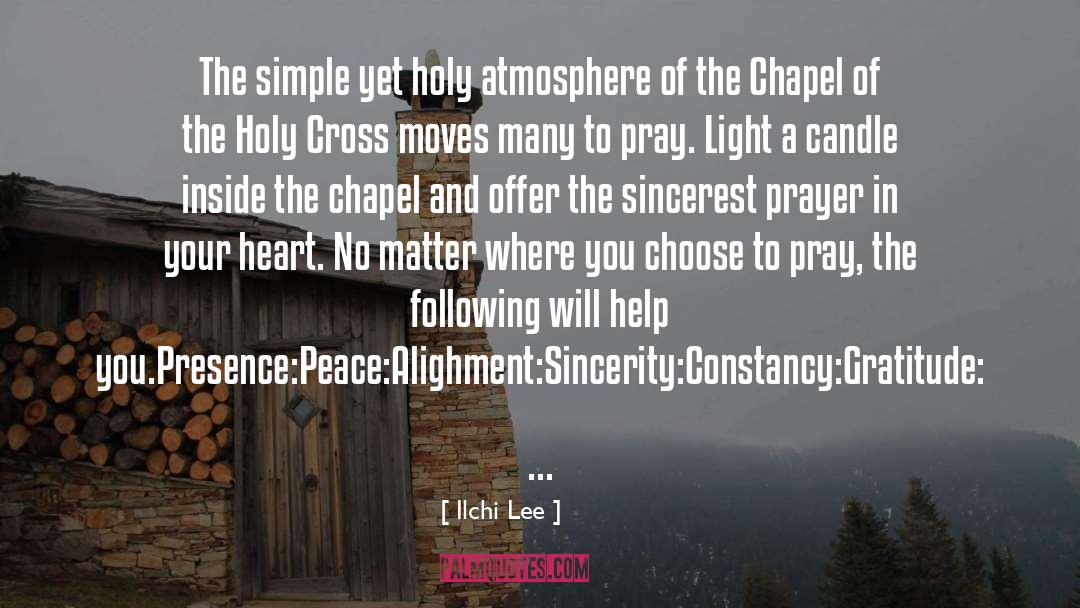 Holy Cross quotes by Ilchi Lee
