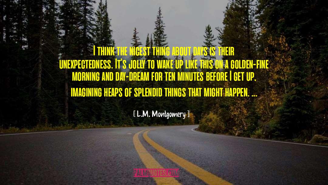 Holy Days quotes by L.M. Montgomery