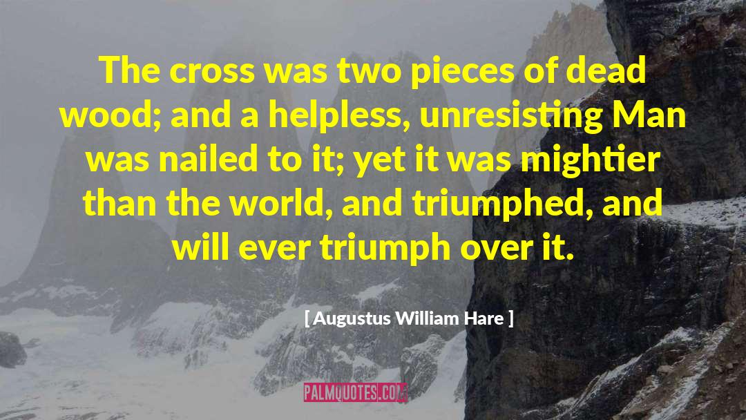 Holy Days quotes by Augustus William Hare