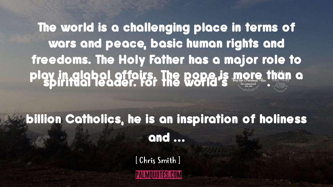 Holy Father quotes by Chris Smith