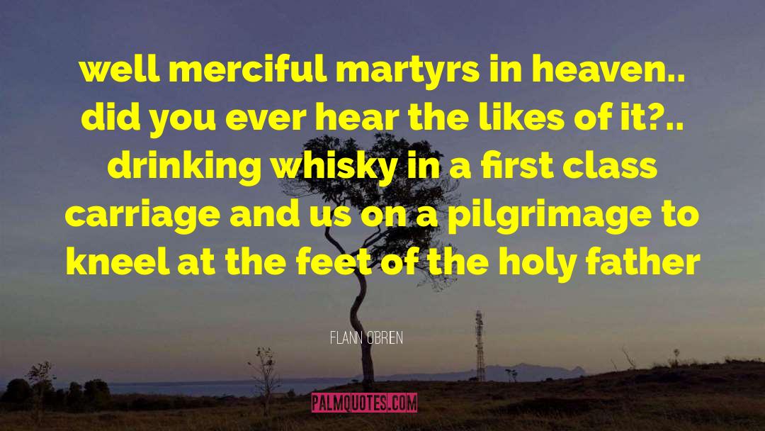 Holy Father quotes by Flann O'Brien