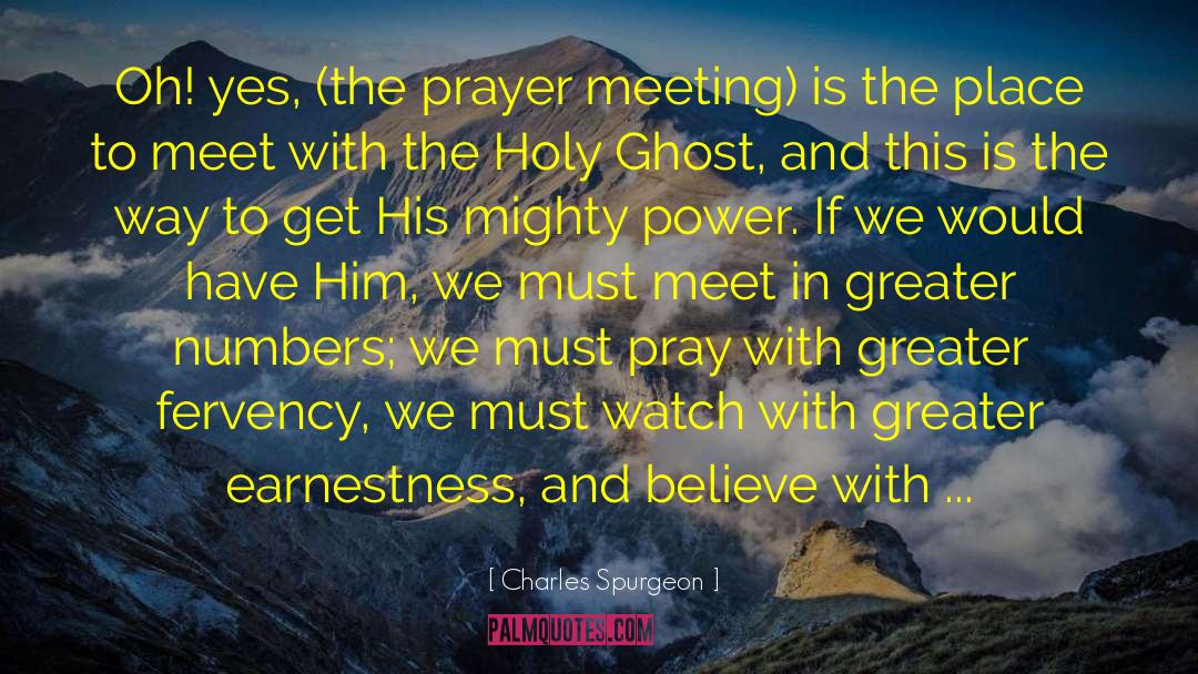 Holy Ghost quotes by Charles Spurgeon