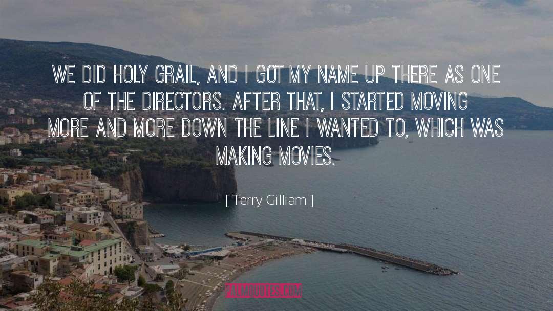 Holy Grail quotes by Terry Gilliam