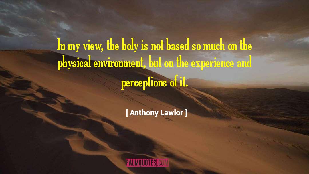 Holy In Christ quotes by Anthony Lawlor