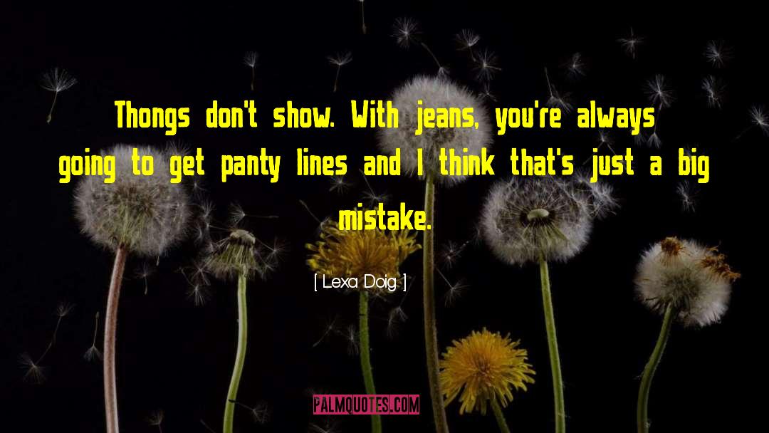 Holy Jeans quotes by Lexa Doig