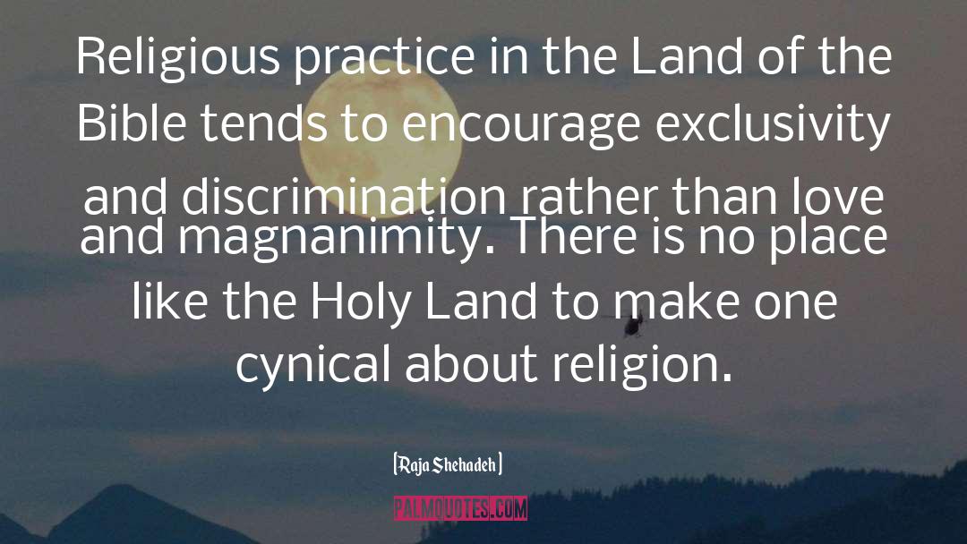 Holy Land quotes by Raja Shehadeh