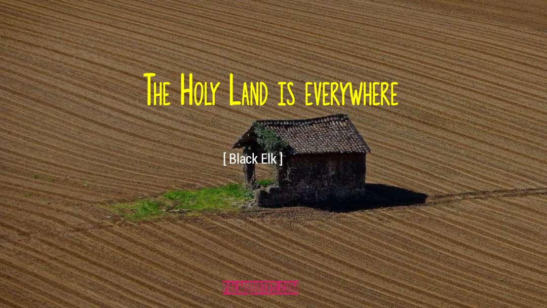 Holy Land quotes by Black Elk