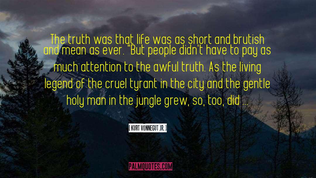 Holy Man quotes by Kurt Vonnegut Jr.