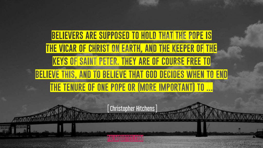 Holy Orders quotes by Christopher Hitchens