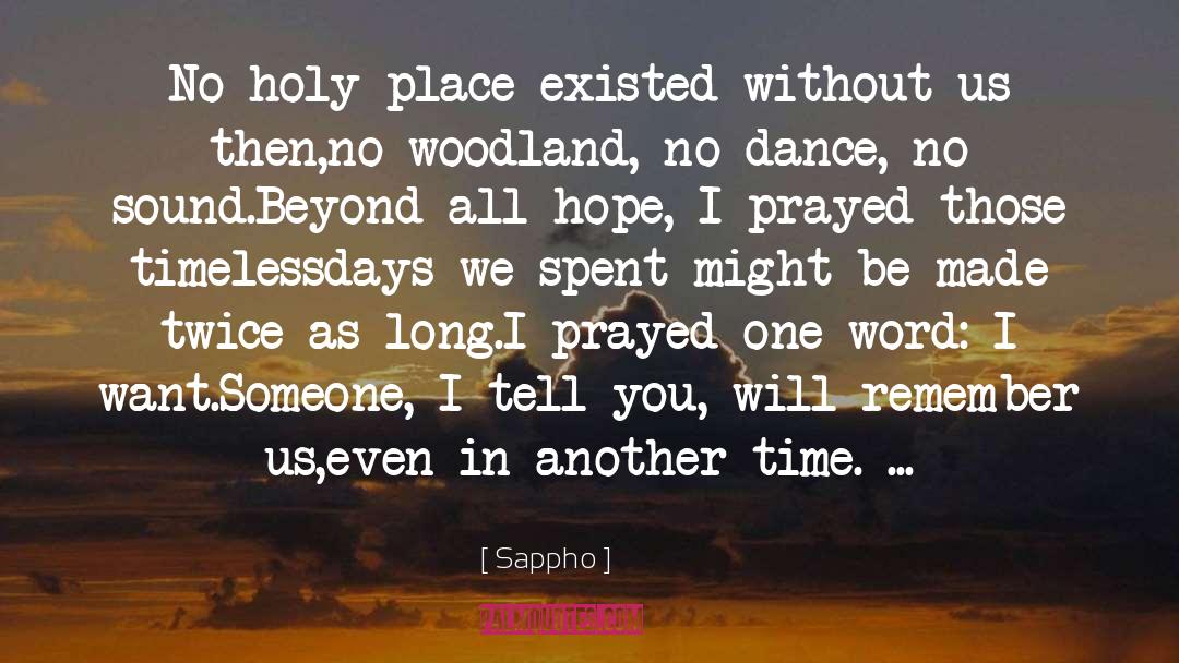 Holy Place quotes by Sappho