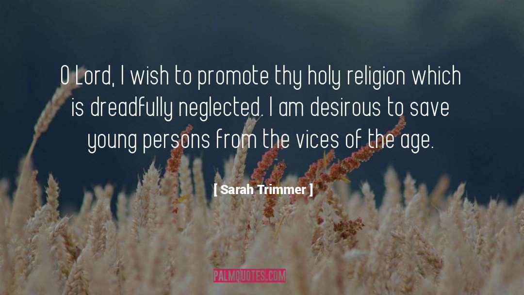 Holy quotes by Sarah Trimmer