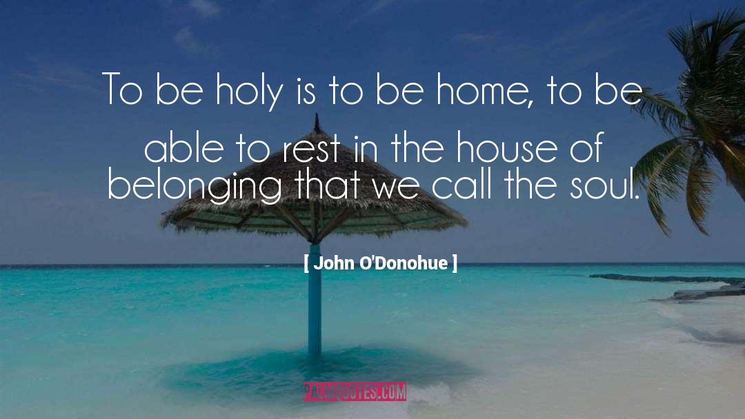 Holy quotes by John O'Donohue