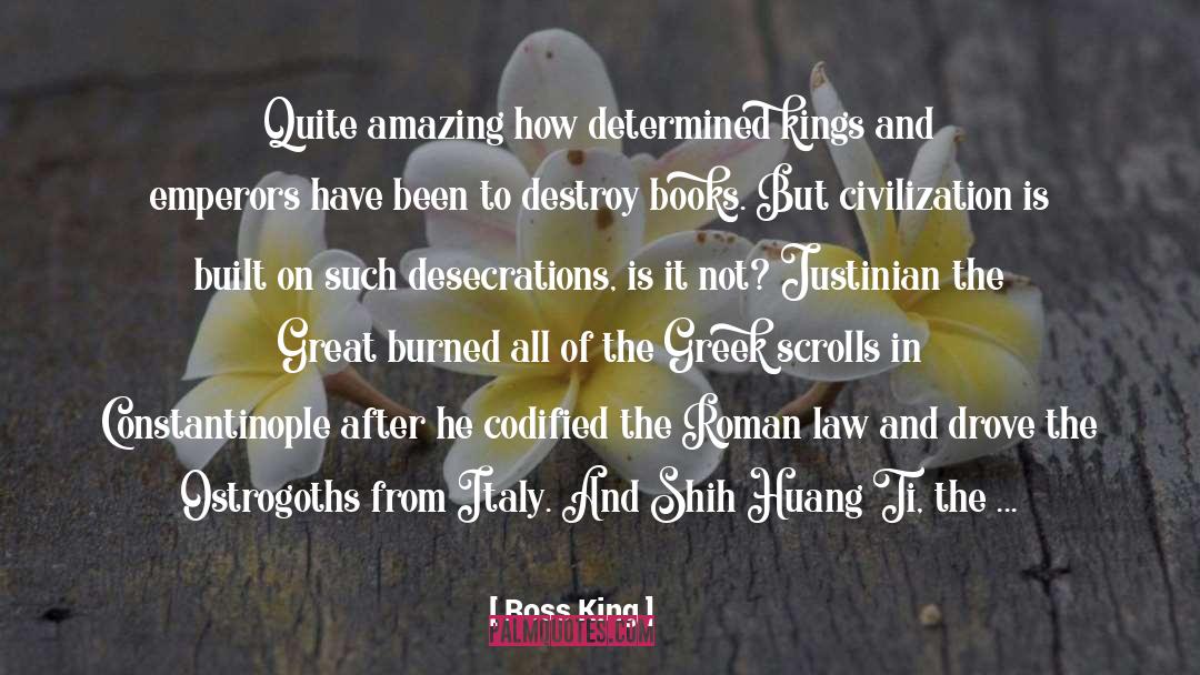 Holy Roman Emperor quotes by Ross King