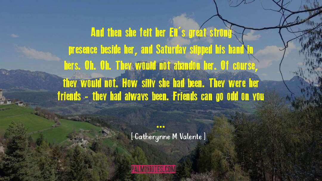 Holy Saturday quotes by Catherynne M Valente