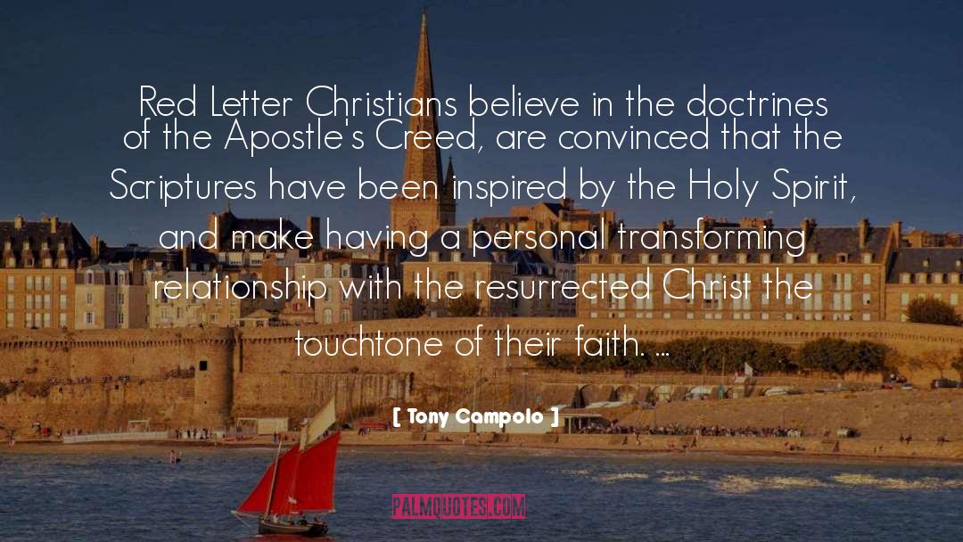 Holy Spirit Anointing quotes by Tony Campolo