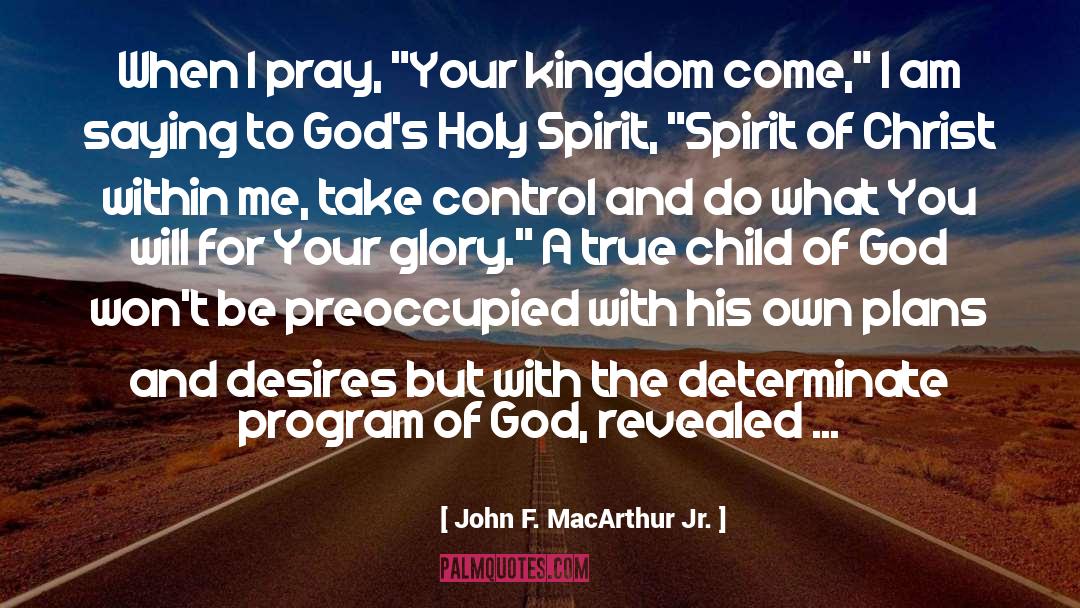 Holy Spirit S Intercession quotes by John F. MacArthur Jr.