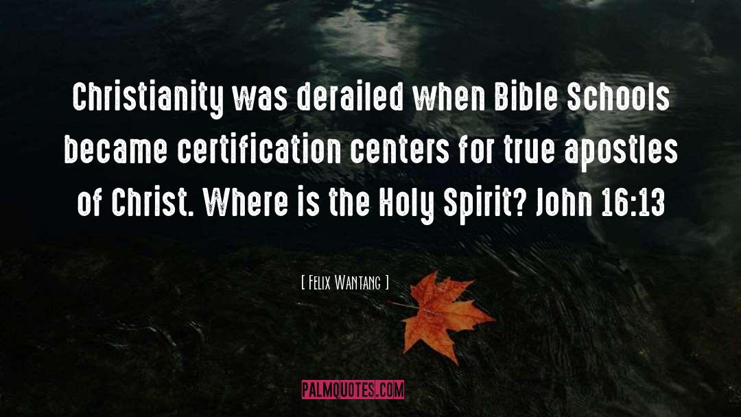 Holy Spirity quotes by Felix Wantang