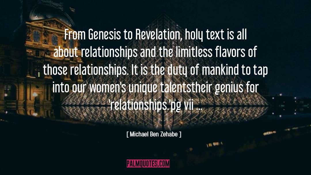 Holy Text quotes by Michael Ben Zehabe