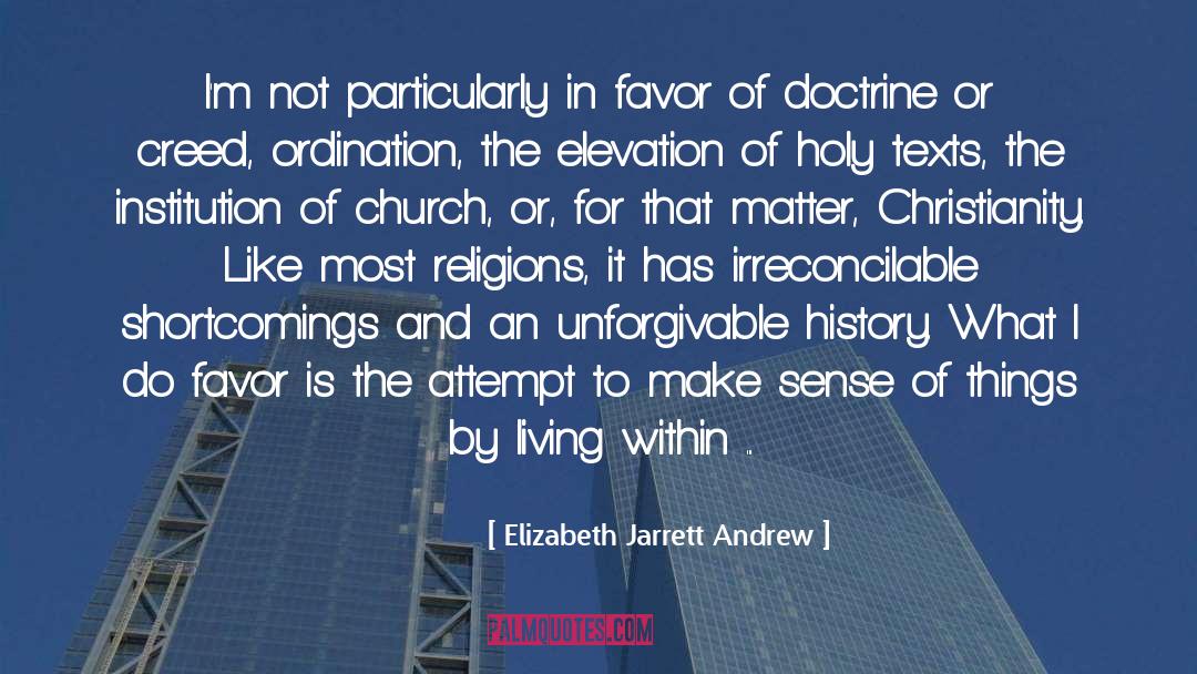 Holy Texts quotes by Elizabeth Jarrett Andrew