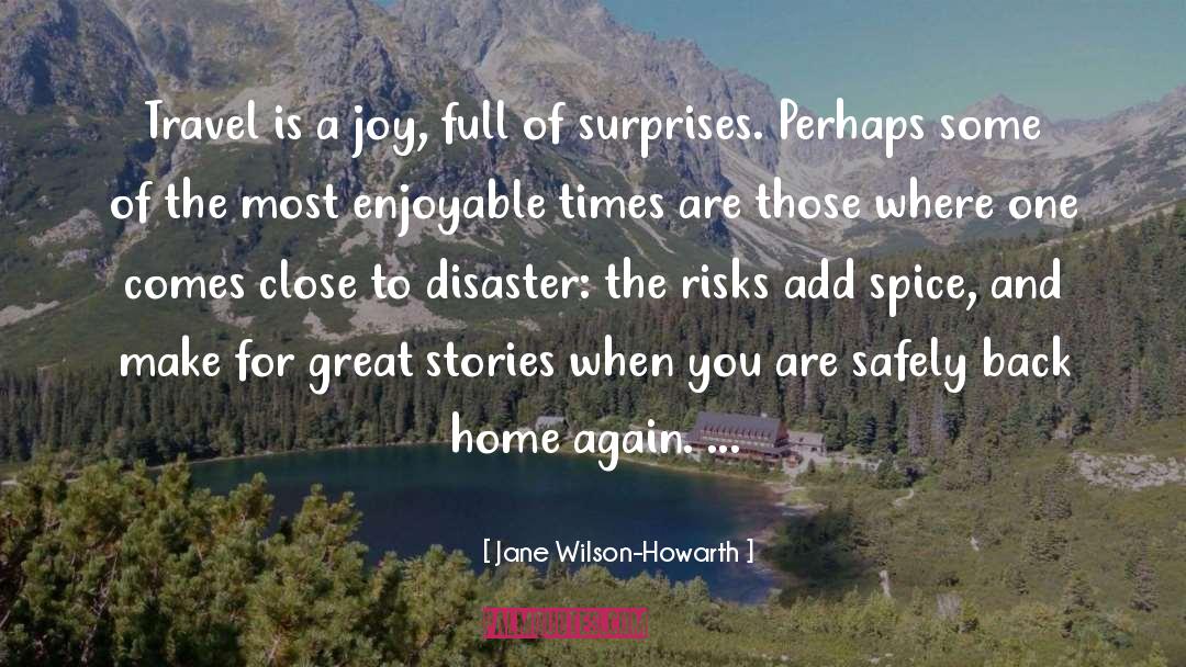 Home Again quotes by Jane Wilson-Howarth