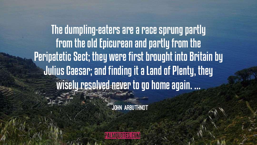Home Again quotes by John Arbuthnot