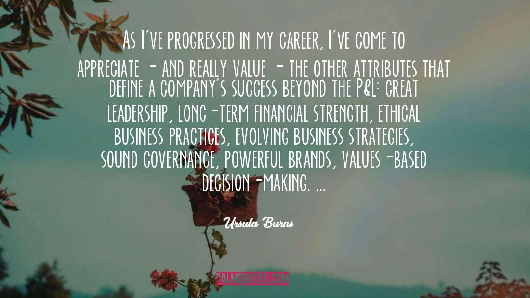 Home Based Business quotes by Ursula Burns