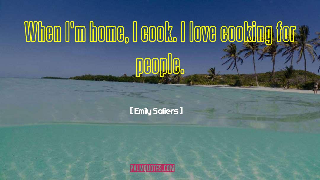 Home Cooking quotes by Emily Saliers
