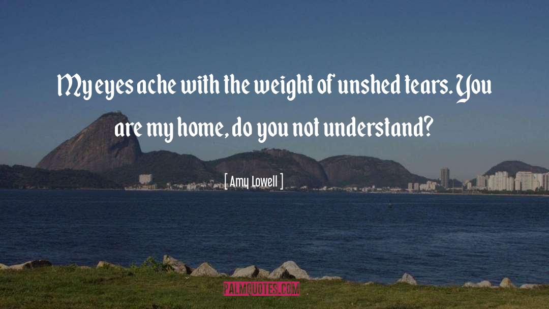 Home Country quotes by Amy Lowell