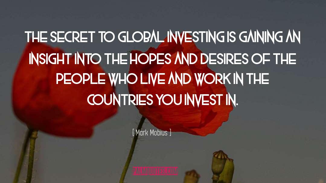 Home Country quotes by Mark Mobius