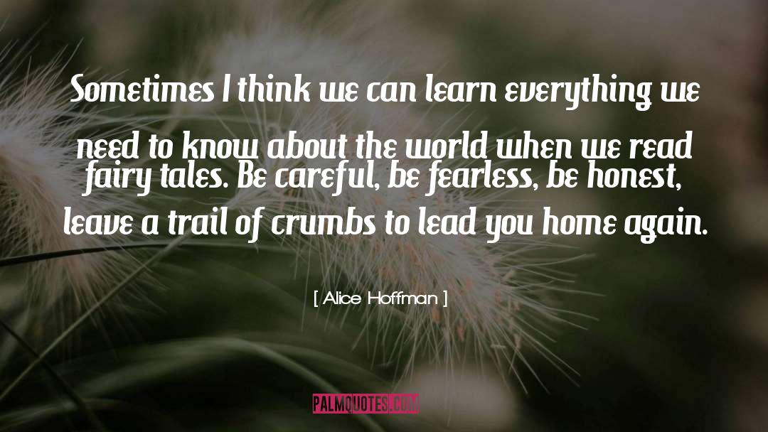 Home Econmics quotes by Alice Hoffman