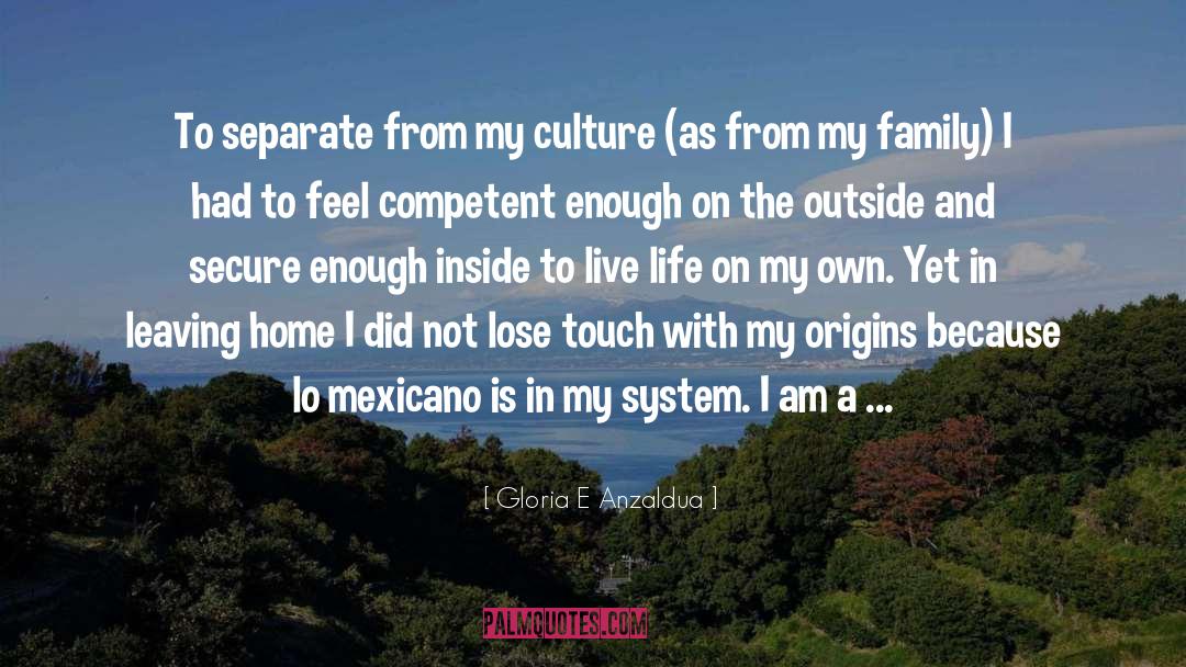 Home Economics quotes by Gloria E Anzaldua