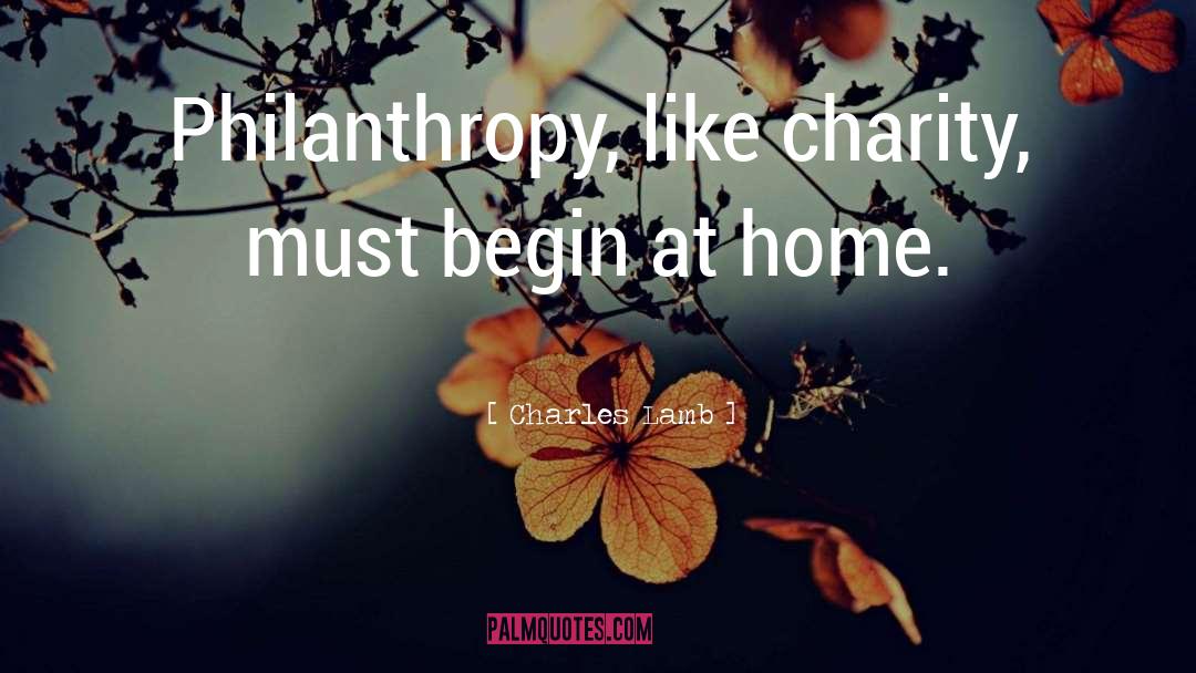 Home Home quotes by Charles Lamb