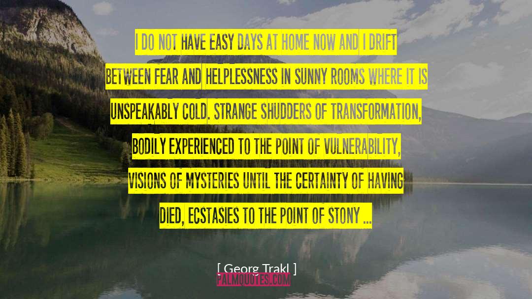 Home Office quotes by Georg Trakl