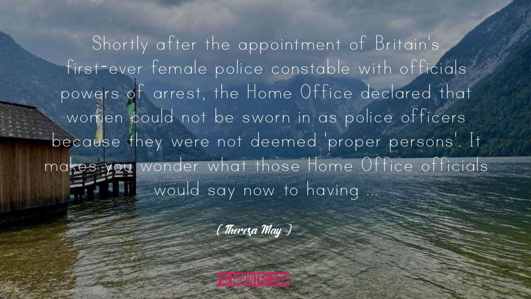 Home Office quotes by Theresa May