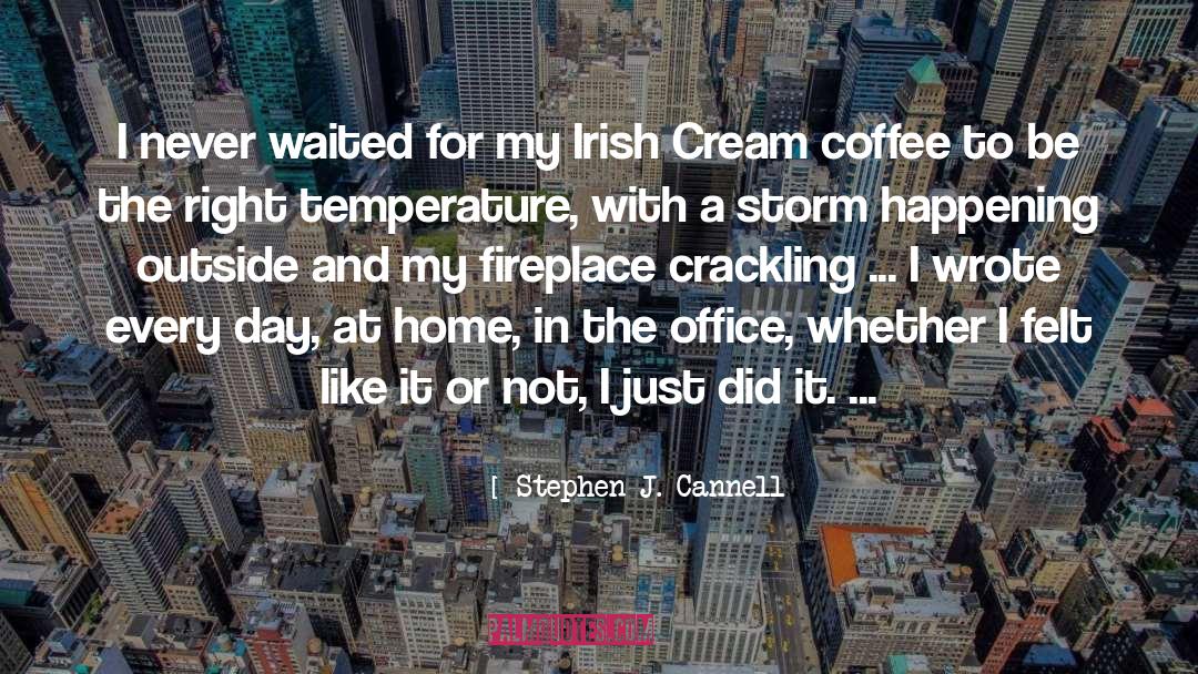 Home Office quotes by Stephen J. Cannell