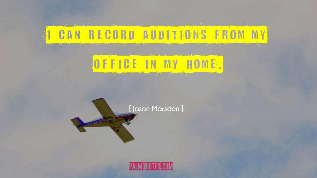 Home Office quotes by Jason Marsden