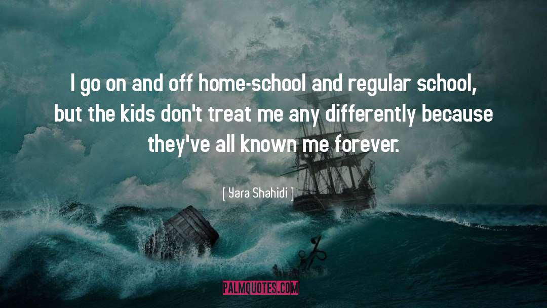 Home School quotes by Yara Shahidi